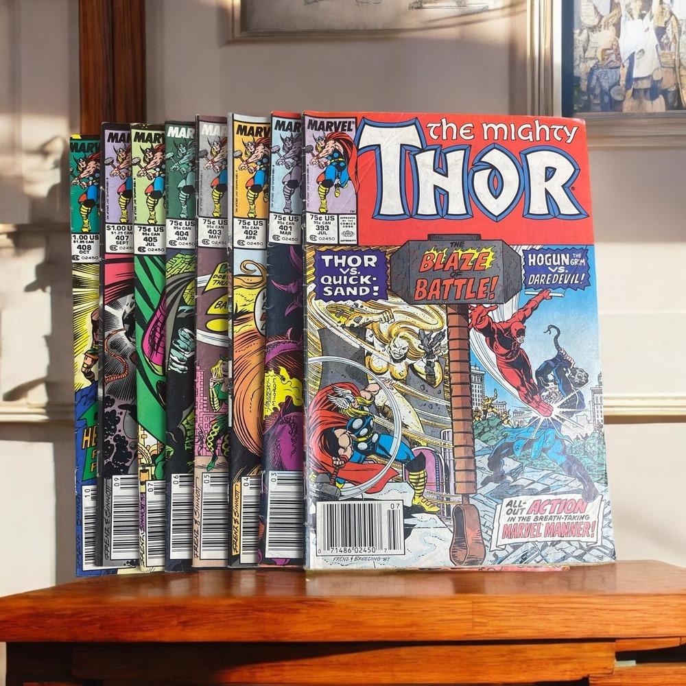 The Mighty Thor Comic Book Lot Of 8 See Description